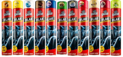 K2 BLAK CARSO čistí kokpit 750ml VANILKA sprej