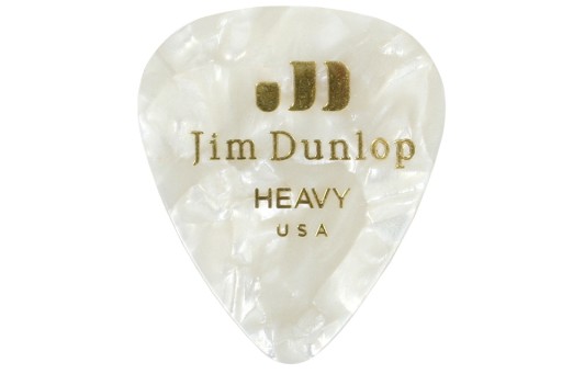 DUNLOP Celluloid Pearloid Ťažké gitarové trsátko