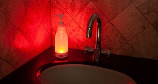 AUTOMATICKÝ DÁVKOVAČ NA LED TEKUTÉ MYDLO 400ml