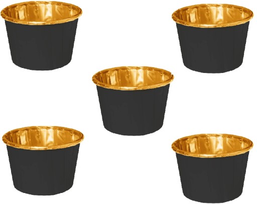 Košíčky na muffiny, formičky na muffiny, čierne