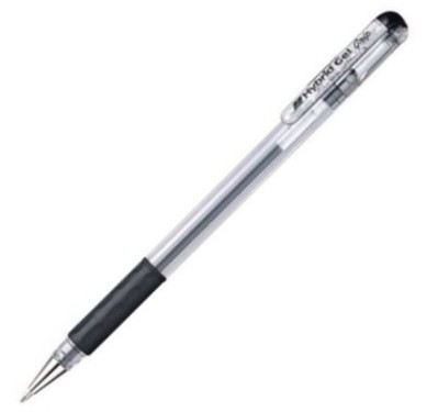 Pentel Hybrid Gel Grip K116 gélové pero, čierne