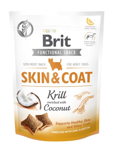BRIT CARE DOG FUNCTIONAL SKIN&COAT KRILL 150g