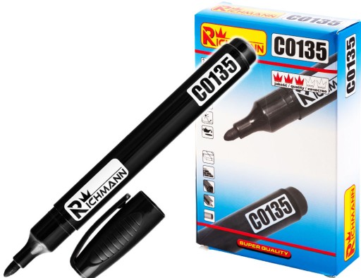 STAVEBNÝ OZNAČOVAČ 2mm HRUBÝ C0135 RICHMANN ČIERNA