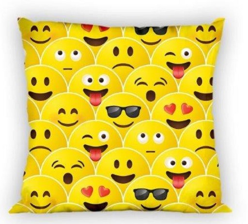obliečka na vankúšik Jasiek 40x40 emotikony, smajlík emotikony