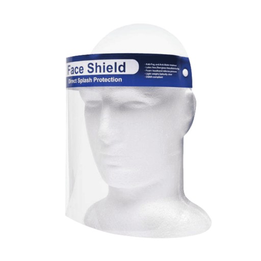 Ochranný štít FACE SHIELD, 10 kusov