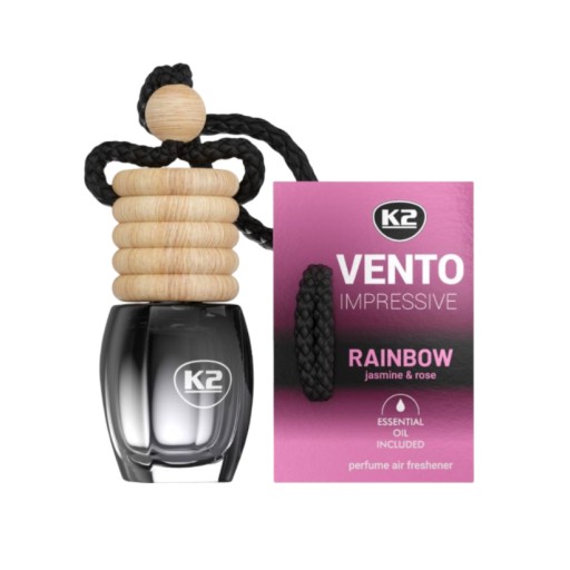 K2 VENTO VÔŇA DO AUTA VO FĽAŠI DÚHOVÁ KVETINA