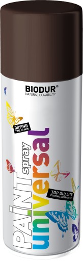 BIODUR 400 ML RAL 8017 ČOKOLÁDOVÁ HNEDÁ
