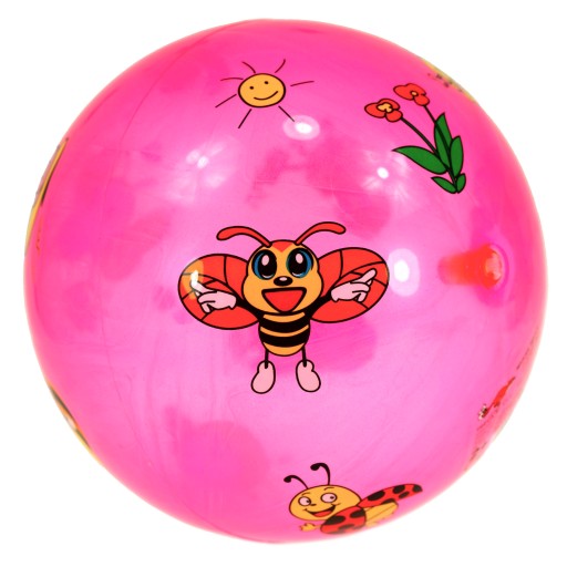 PVC LOPTA 23CM PRE DETI, NA DOMOV, BAZÉN, PLÁŽ, GUMOVÁ HRACIA LOPTIČKA