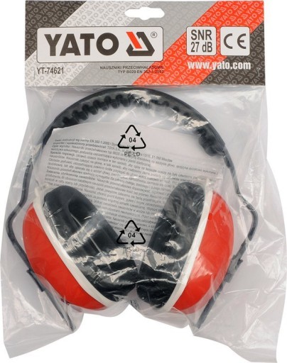 YATO PROTIHLUKOVÉ UŠLNY -27DB BHP