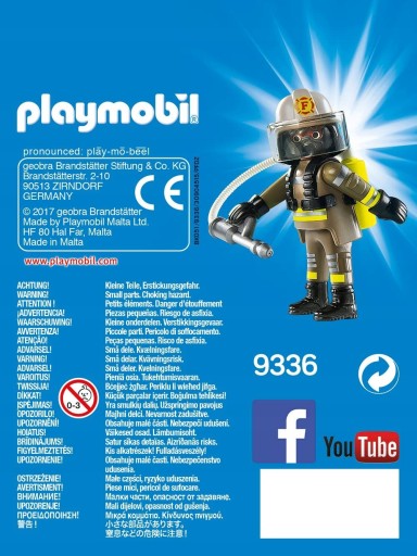 PLAYMOBIL 9336 FIREMAN PLAYMO-FRIENDS OBRÁZKA