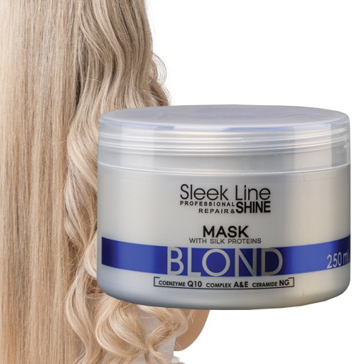 STAPIZ BLONDE maska na vlasy s hodvábom 250ml