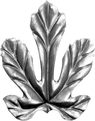 OCEĽOVÉ FÍGOVÉ LISTY MALÉ KOVANÉ PRVKY 50.186 H140XL110 2.5MM