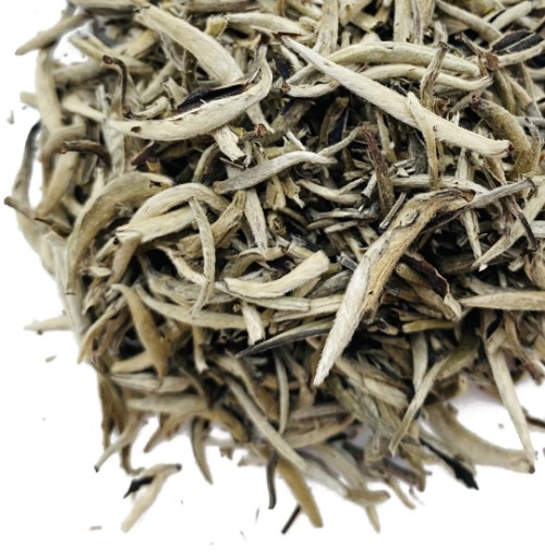 Strieborná ihla Baihao Yinzhen biely čaj NEEDLE 25