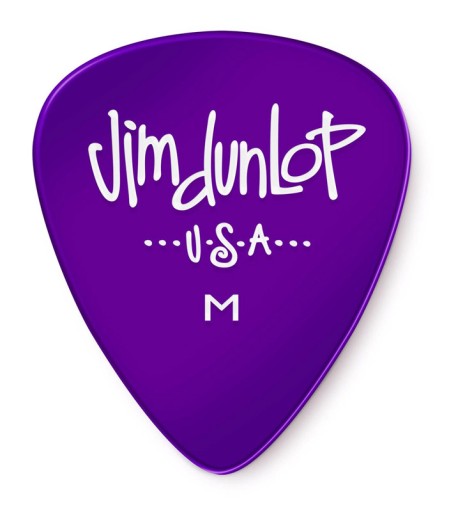 Gitarové trsátko Dunlop 486 GELS MEDIUM fialové