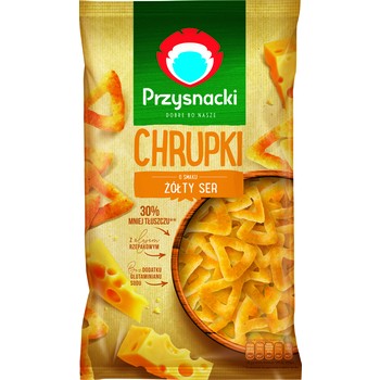 1x 135g PRZESNACKI Puffs s príchuťou žltého syra