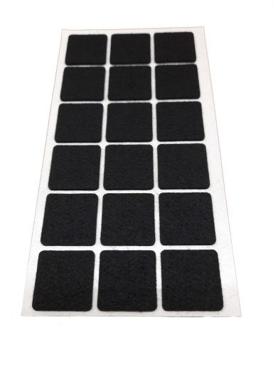 PLSTENÉ PODLOŽKY PRE ČIERNY NÁBYTOK 30X30 PREMIUM