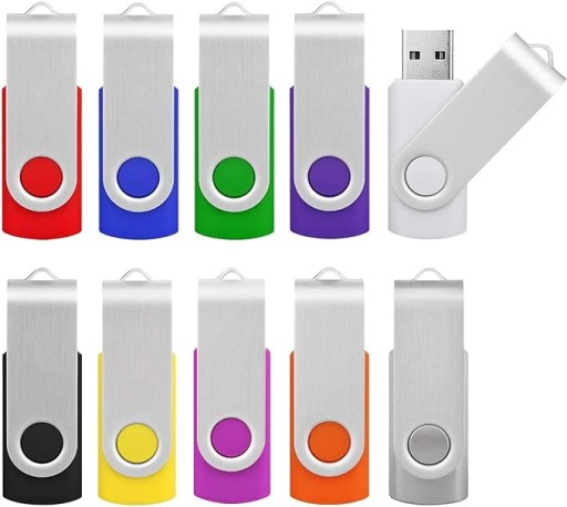 PENDRIVE MEMORY 2GB USB TWISTER MEMORY MEDIA 2.0 - ČERVENÉ