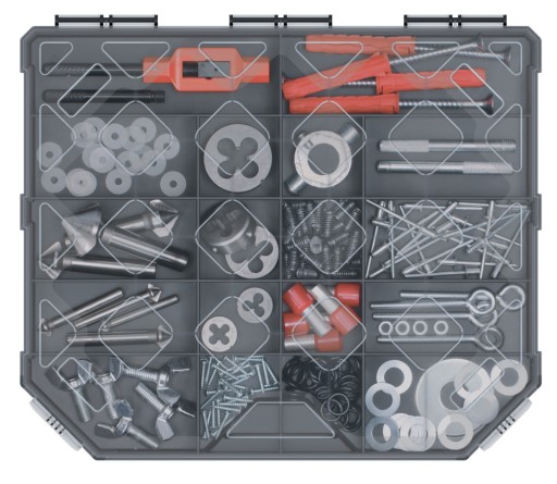 ORGANIZÁTOR BOX NA NÁRADIE TAGER 30 284x243x40 S PRIHR.