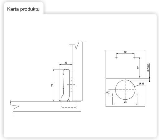 SAMOZAVÁRACÍ NÁBYTOKOVÝ PÁN AGV-HS/08 x2 KS