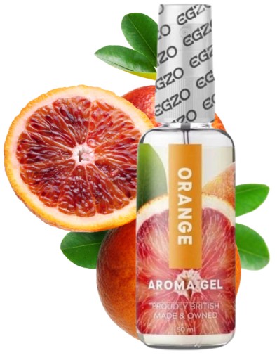 EGZO Intímny gél na orálny sex ORANŽOVÝ 50 ml