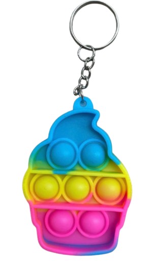 JEDNODUCHÁ KĽÚČENKA S DIMPLE PUSH IT POP IT CUPPY