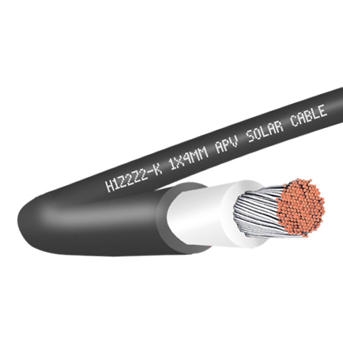 KÁBEL SOLÁRNY DRÔT ČIERNY 4mm2