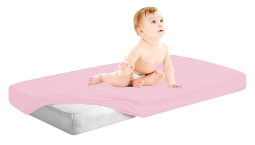 JERSEY BAVLNA PREStieradlo 140x70cm BABYMAM