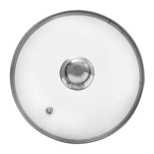 SKLENENÁ pokrievka, univerzálna pokrievka na hrnce, panvice, panvice, 22 cm