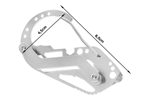 SURVIVAL MULTITOOL KEYRING