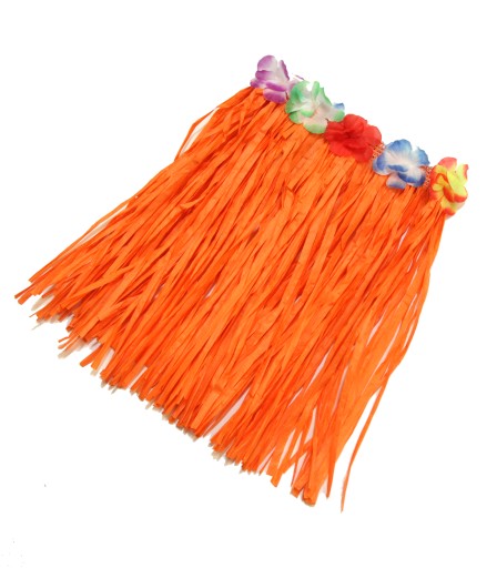 Havajská sukňa Oranžová/1 kus