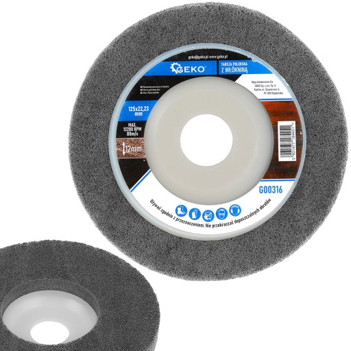 NYLONOVÝ LEŠTIACI KOTÚČ Z NETKANÉHO 125x22,23x12 mm
