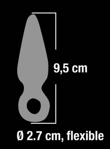 Análny kolík s držiakom na prst - Finger Plug