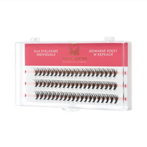 Trsové mihalnice - ManyLashes 20D C curl 10mm