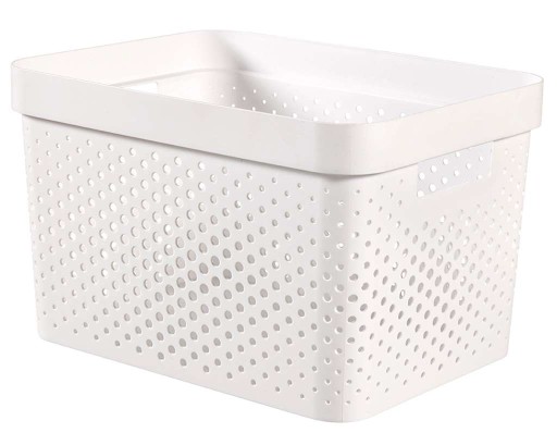 Prelamovaná nádoba CURVER Infinity biela 17l