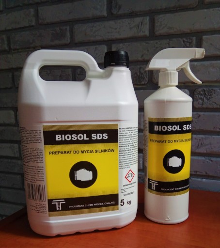 BIOSOL SDS Kvapalina na umývanie motora 1L