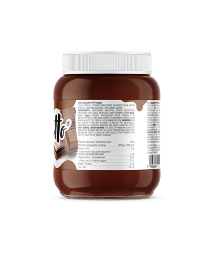 OstroVit ČOKOLÁDOVÝ KRÉM Creametto BEZ CUKRU 350g
