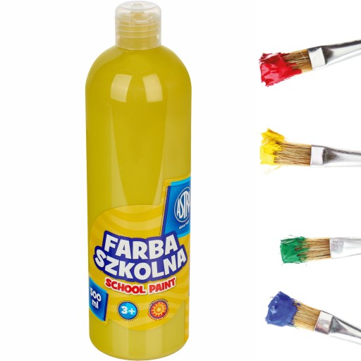Astra FARBA NA ŠKOLSKÝ PLAKÁT 500 ml žltá