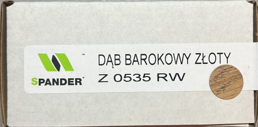 Nábytková zátka Kronospan K 535 RW, zlatý barokový dub