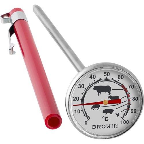 Teplomer na pečenie, údenie a varenie +100°C