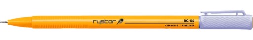 RYSTOR Fineliner školská kancelária RC-04 LILA