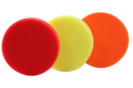 SADA 3 PODLOŽKOV LEŠTIACA HUBKA 150mm VELCRO