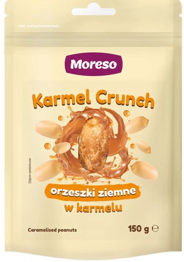 MORESO ARAŠIDY V KARAMELI 150g DÁTUM: 30.4.2025