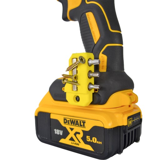 MAGNETICKÝ DRŽIAK BITOV 90° PRE NÁRADIE DEWALT XR a FLEXVOLT + SKRUTKA