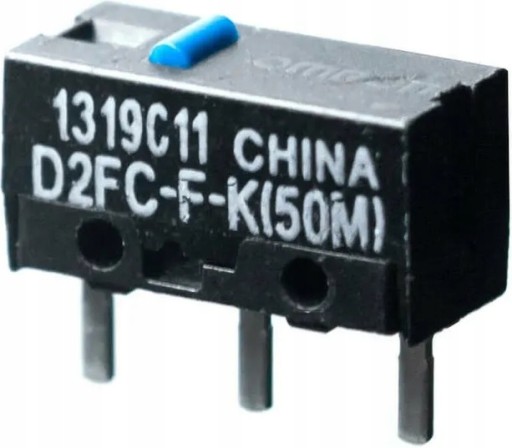 OMRON D2FC-F-K (50M) TLAČIDLO NA MYŠI MIKROTÁČKA VĽAVO VPRAVO