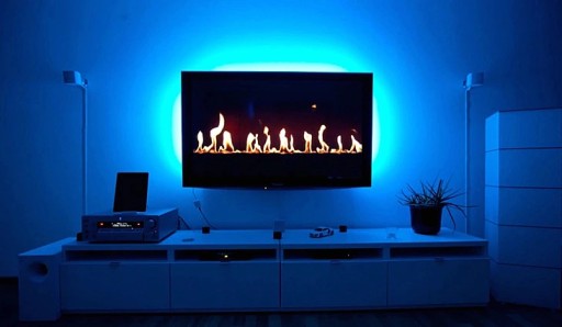 LED pásik 5m 24W 12V modrý stmievateľný pre osvetlenie nábytku