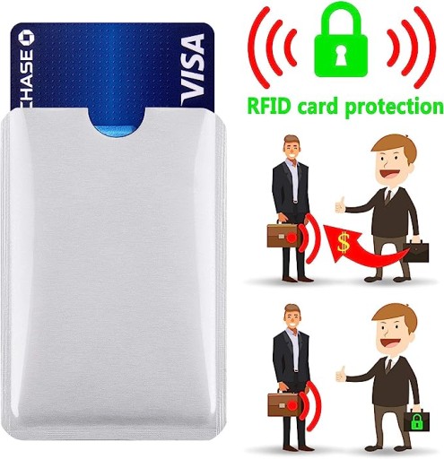 POUZDRO NA KARTU POUZDRO ZABRAŇUJÚCE KRÁDEŽ NA RFID BEZKONTAKTNÉ KARTY