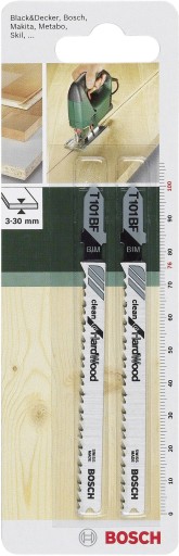 Pílový kotúč pre priamočiaru pílu Bosch Wood T 101 BF, 2 ks