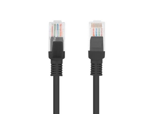 PATCHCORD CAT.5E UTP 1,5M BLACK FLUKE POŠLENÝ