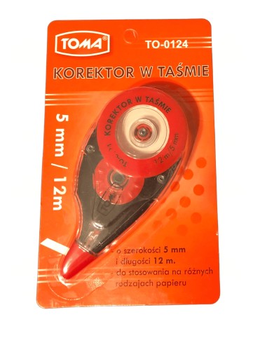 KOREKČNÁ PÁSKA 5mm/12m - OBJEM