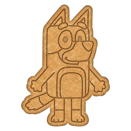 Formička Vykrajovačka na perníčky Bajka Dad BLUEY Dog BANDIT 12cm